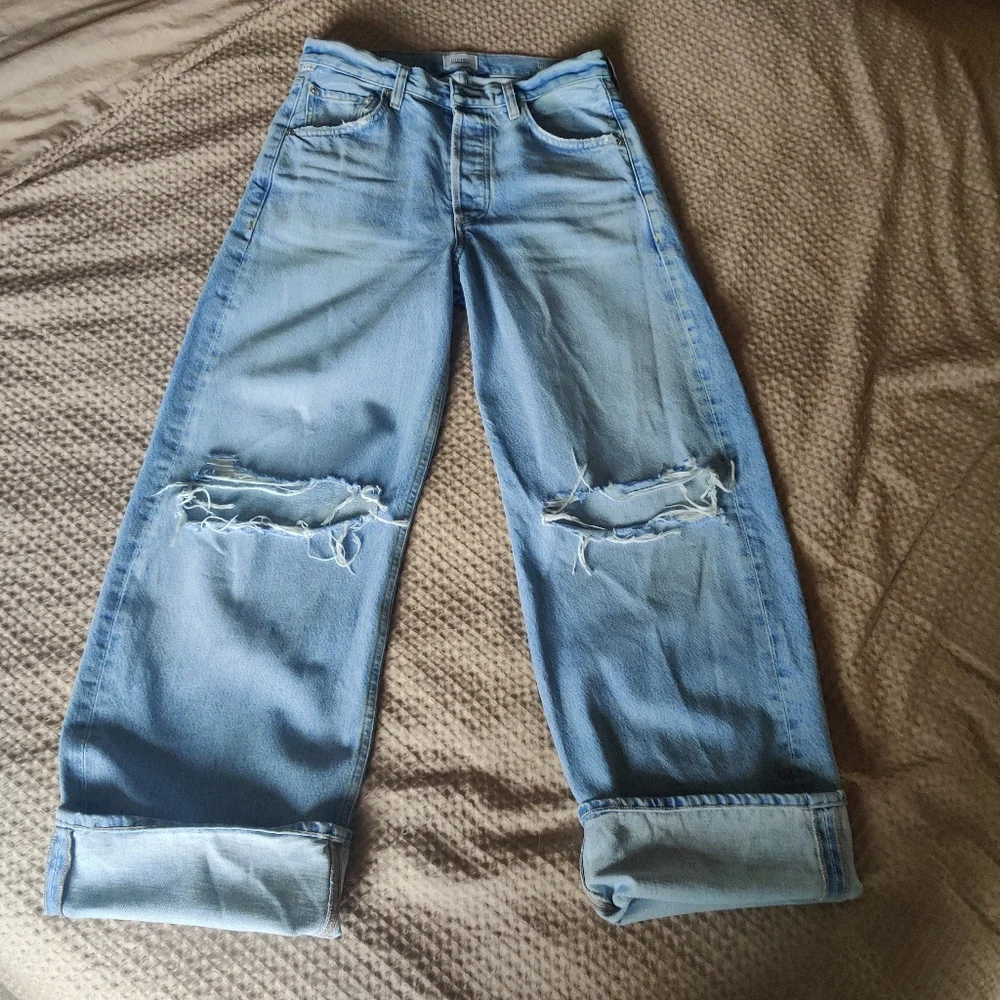 Citizens of Humanity Alyla Baggy jeans in Pagoda - Picture 10 of 13